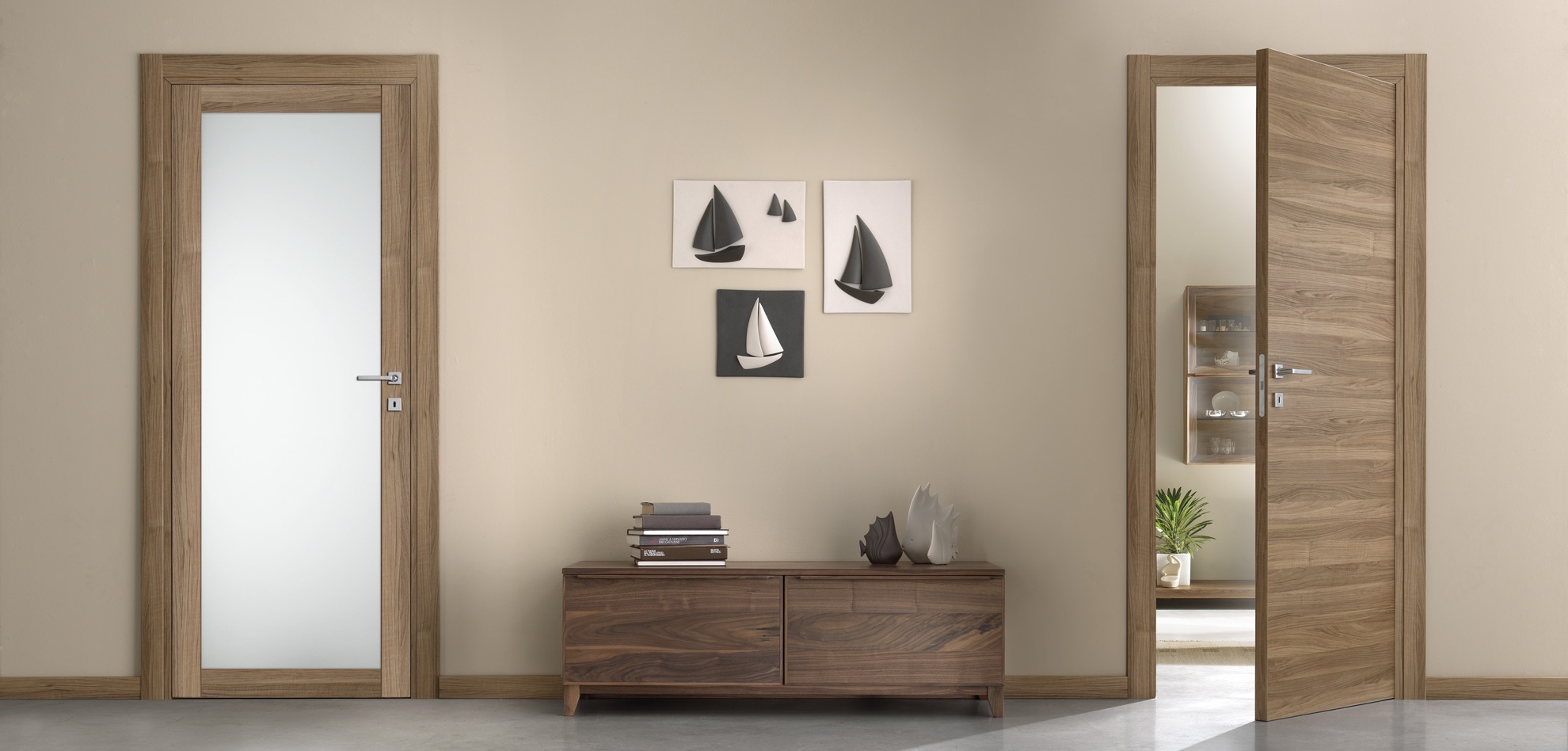 Porte interieure bois semi vitree-Rennes-35-Misura